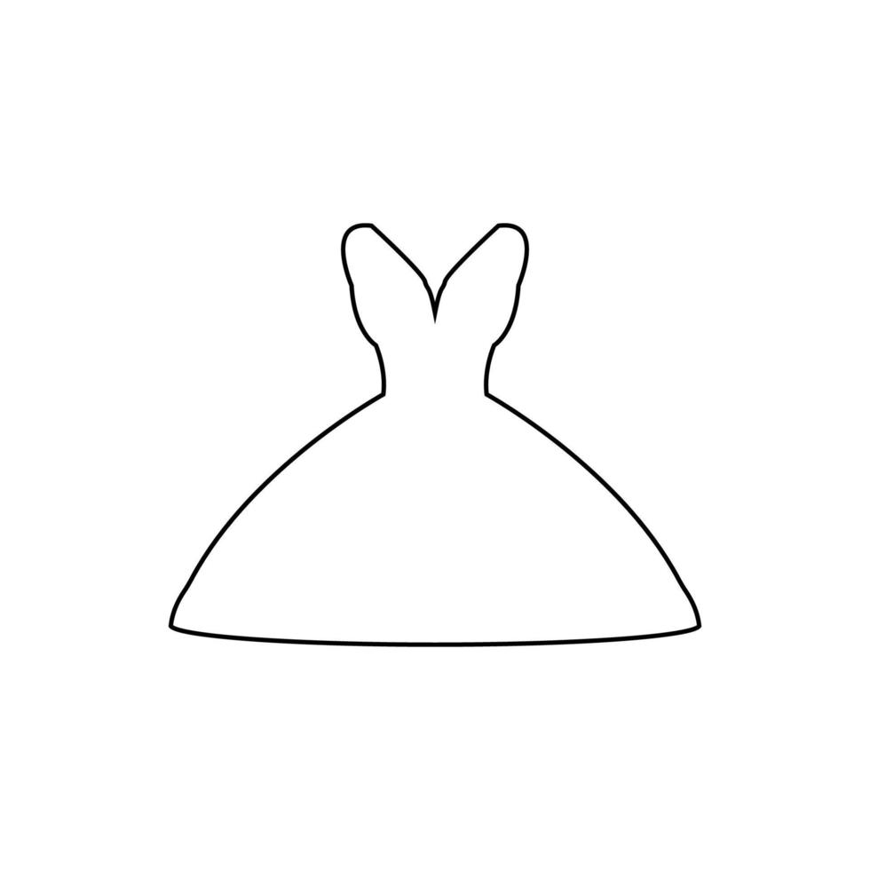 dress icon ilustration vector