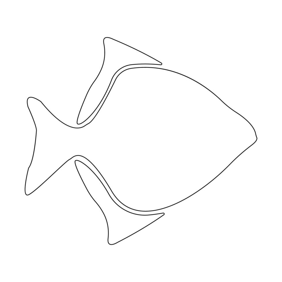 fish icon ilustration vector