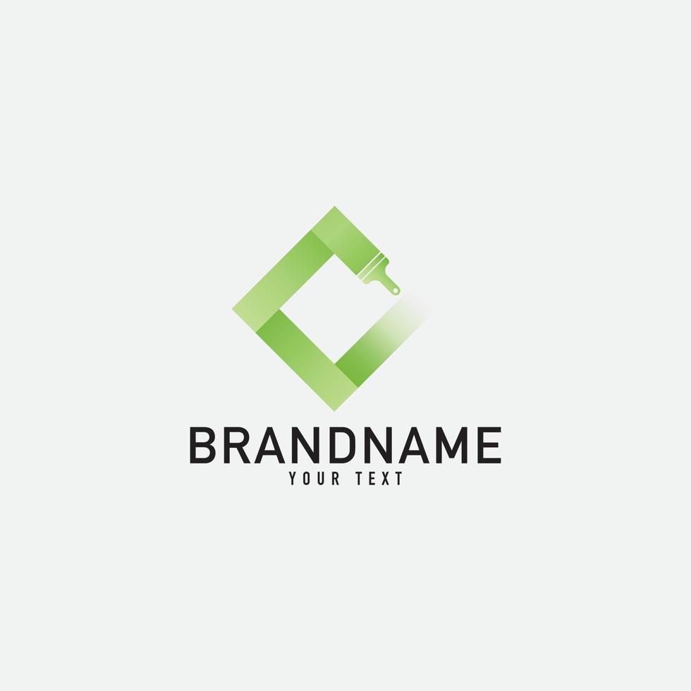 Home Care Building Logo. Flat Vector Logo Design Template Element