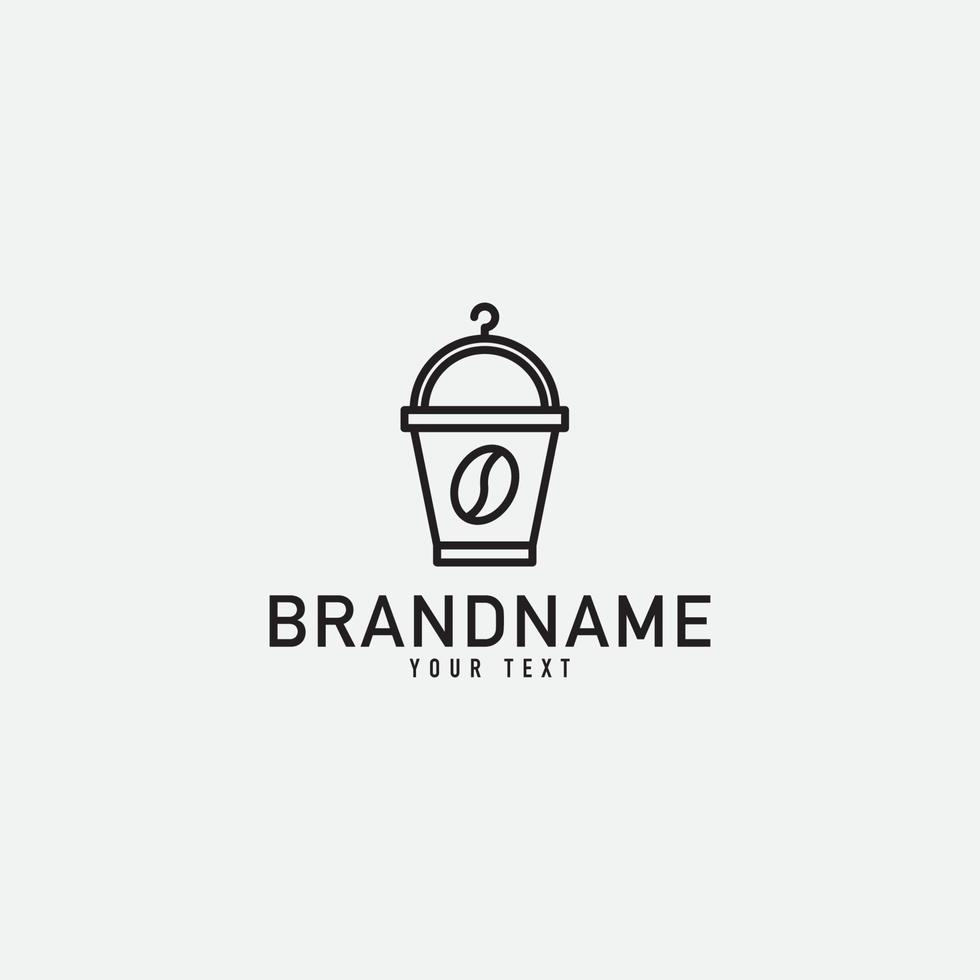 Creative minimal monochrome monogram symbol. Universal elegant vector emblem. Premium business logotype. Graphic symbol for corporate identity. Abstract logo. Minimalist logo design and simple element