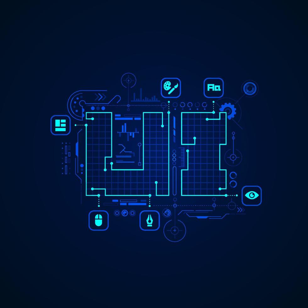 UI Design interface vector