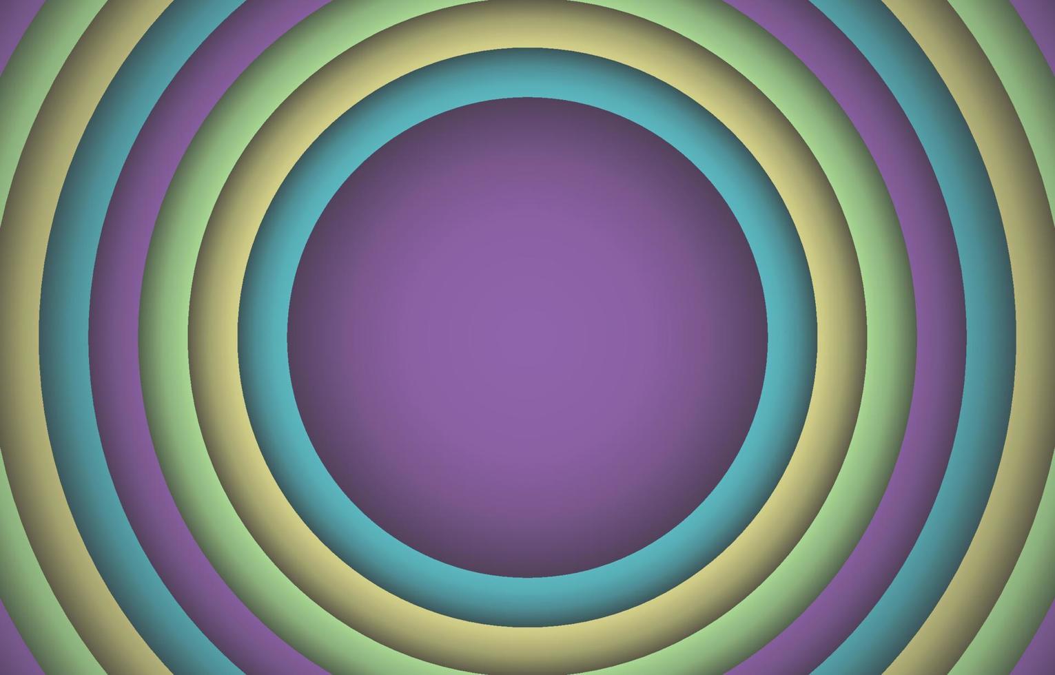 colorful gradient circle papercut background wallpaper design trendy vector