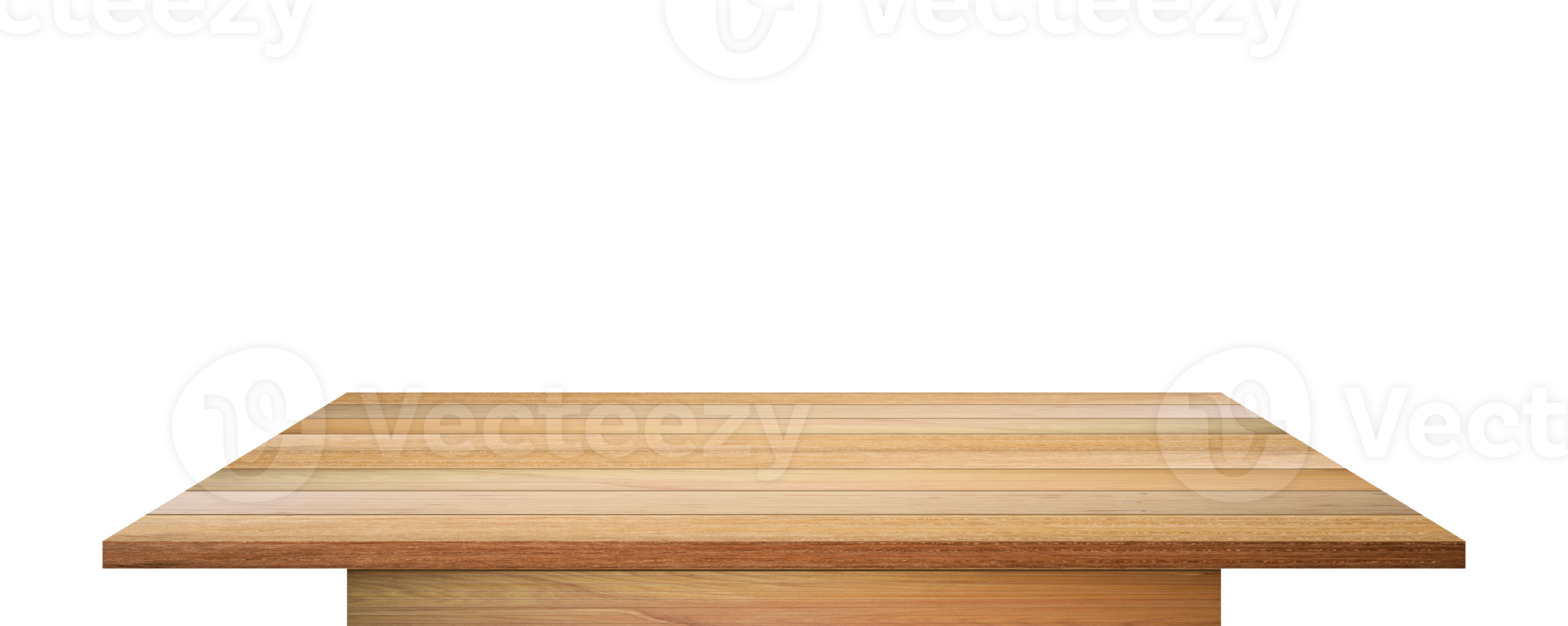 Empty wooden table top isolated 10869802 PNG