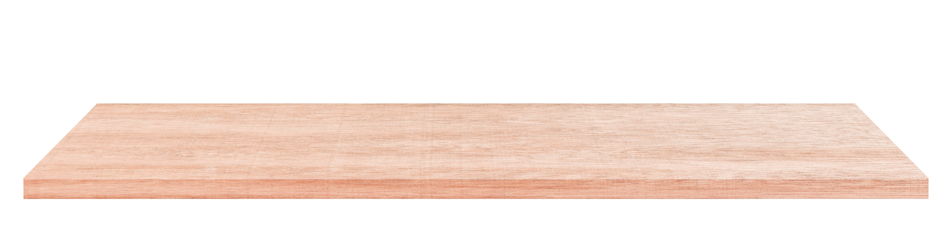 Vintage wooden tabletop or wood shelf isolated on white. 10869823 PNG