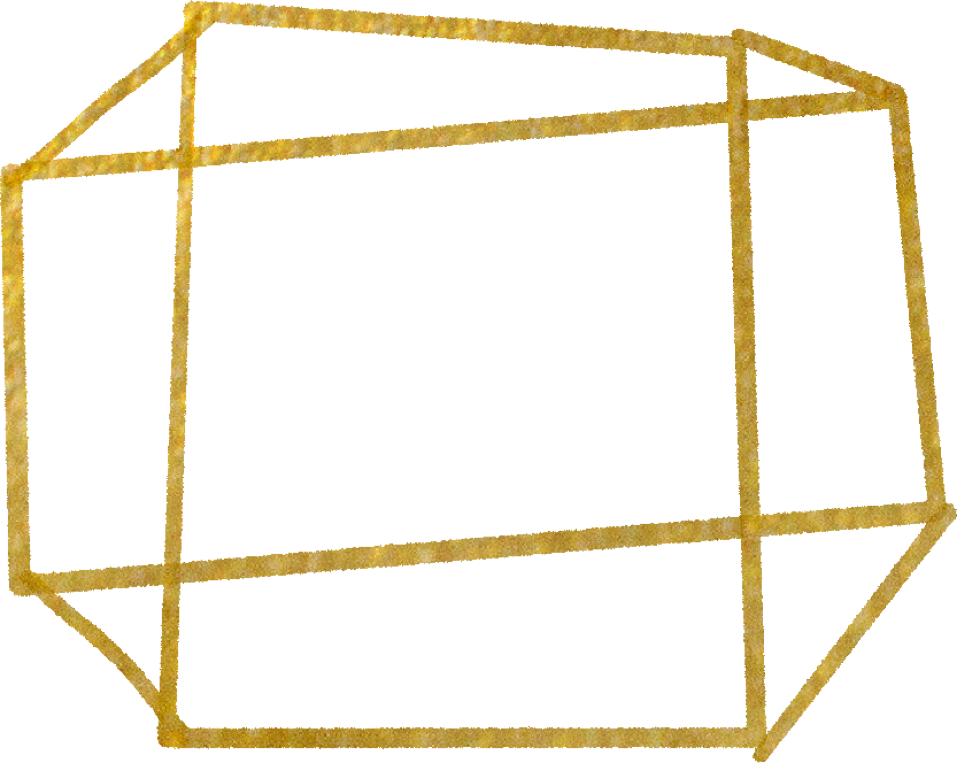 Gold Geometric Shape Frame 10869917 Png