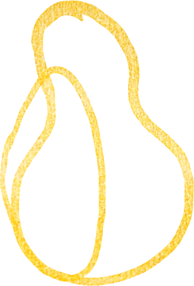 lignes de forme de gouttes d'or png