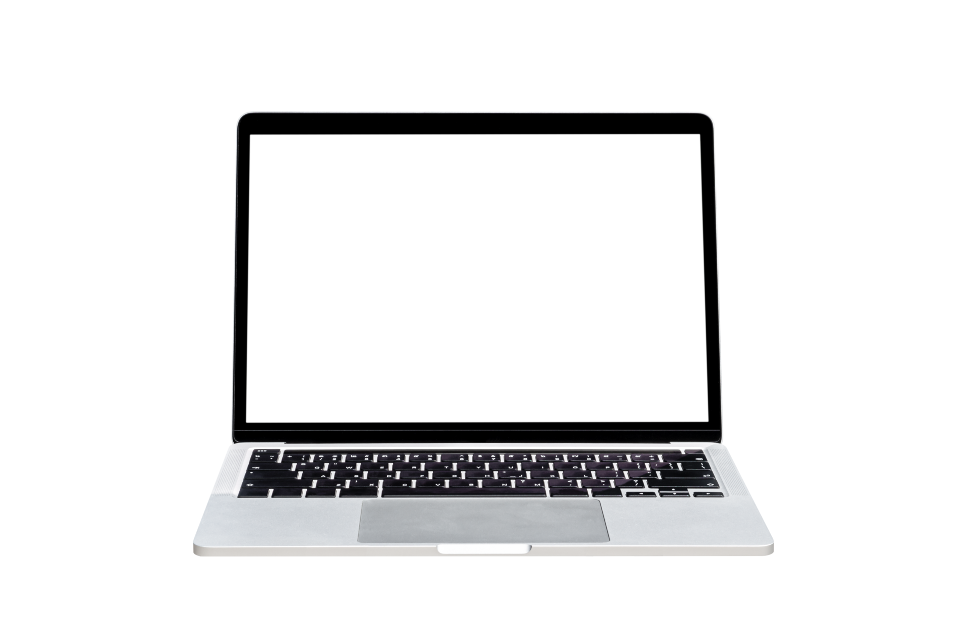 Laptop computer or notebook with blank screen 10870049 PNG