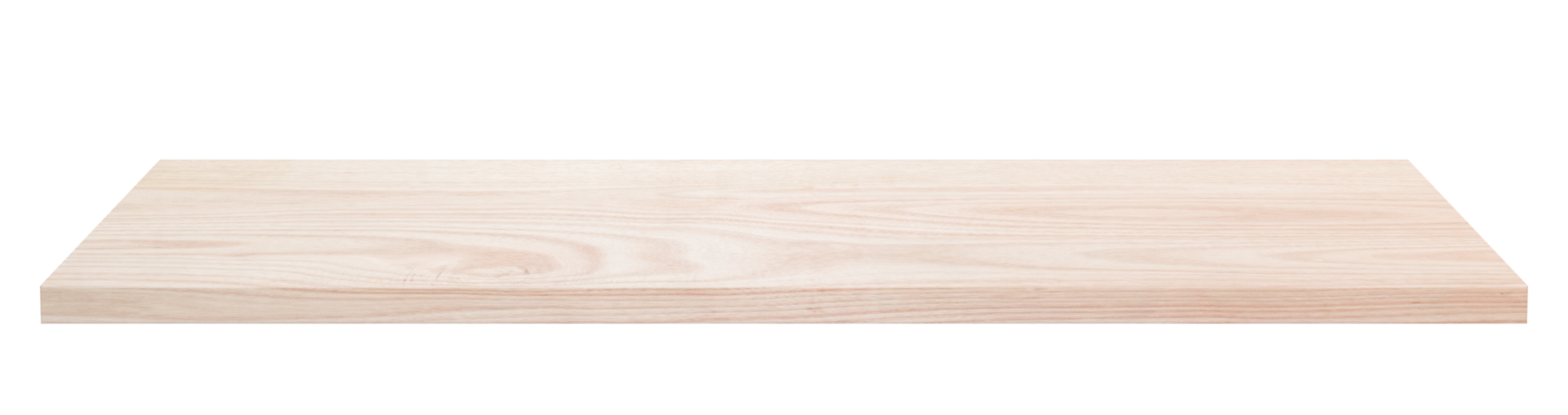 Vintage wooden tabletop or wood shelf isolated on white. 10870095 PNG