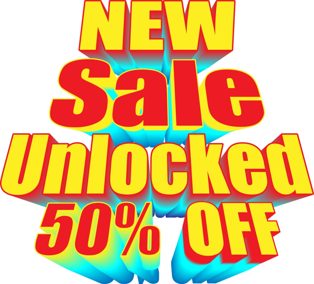 retro new sale unlocked 50 percent off. plaid blue color background style. png