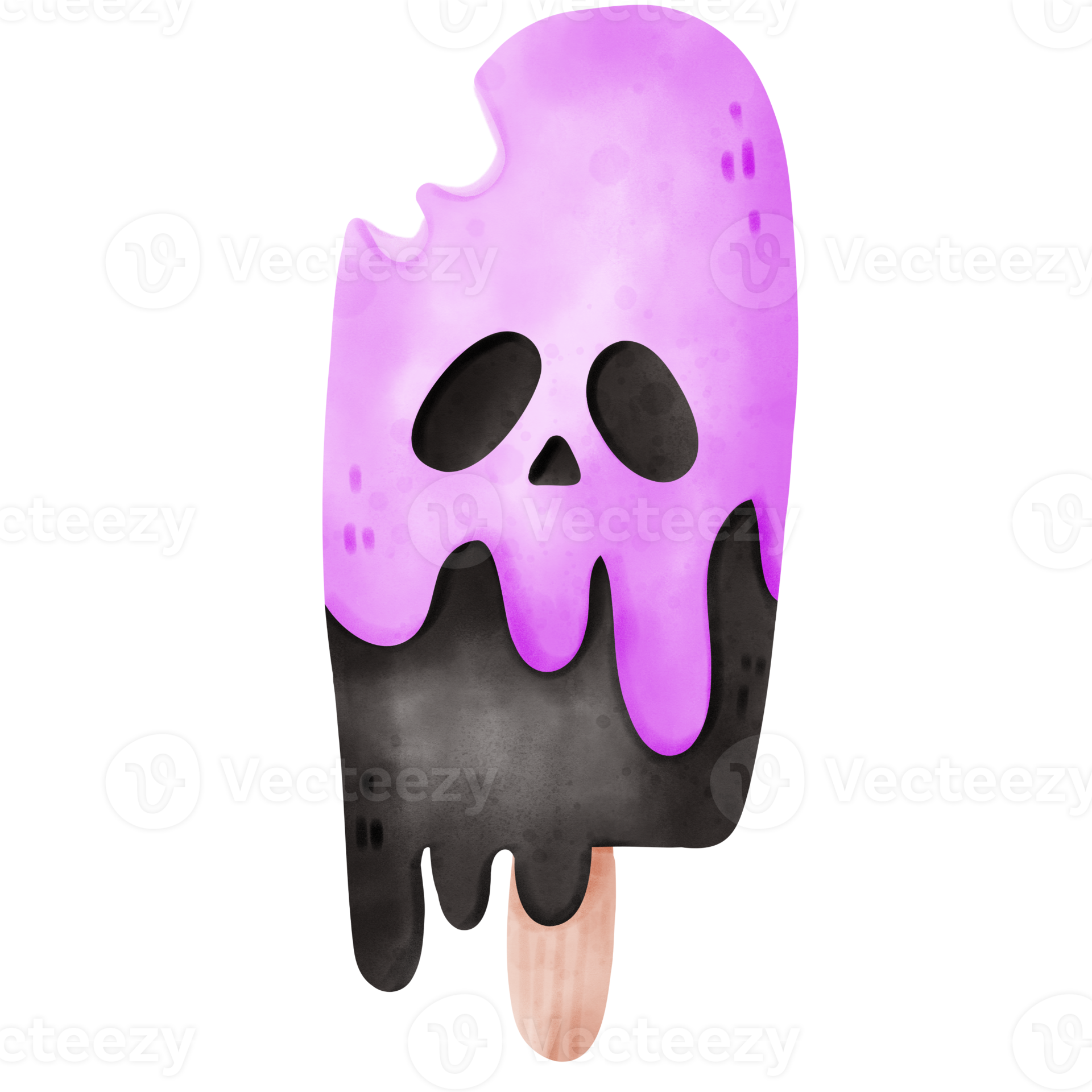 Watercolor halloween dessert 10870722 PNG