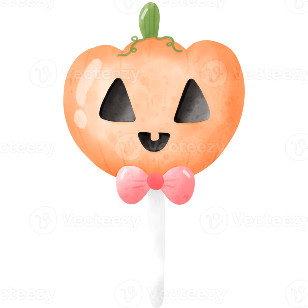 halloween godis akvarell png