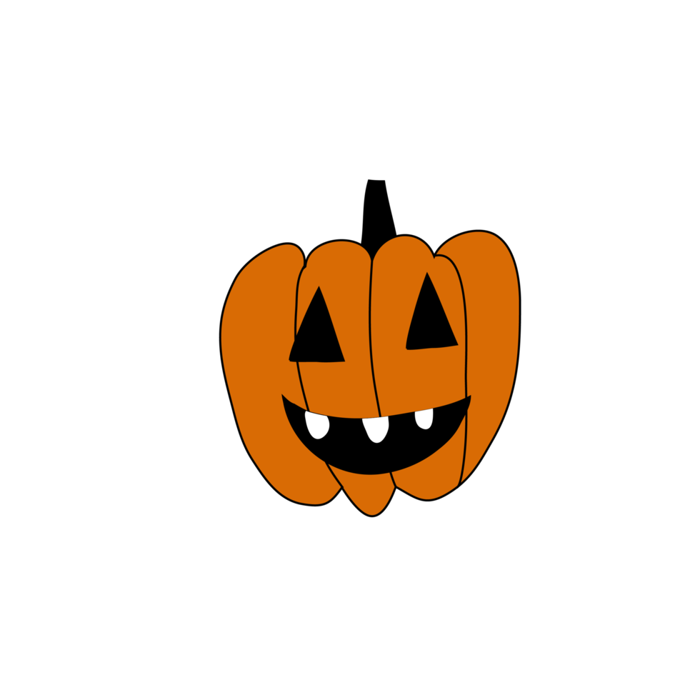 domkraft o' lykta halloween på transparent bakgrund png