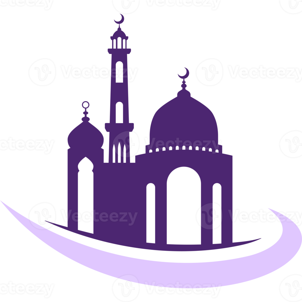 Moschee-Icon-Design-Silhouette png