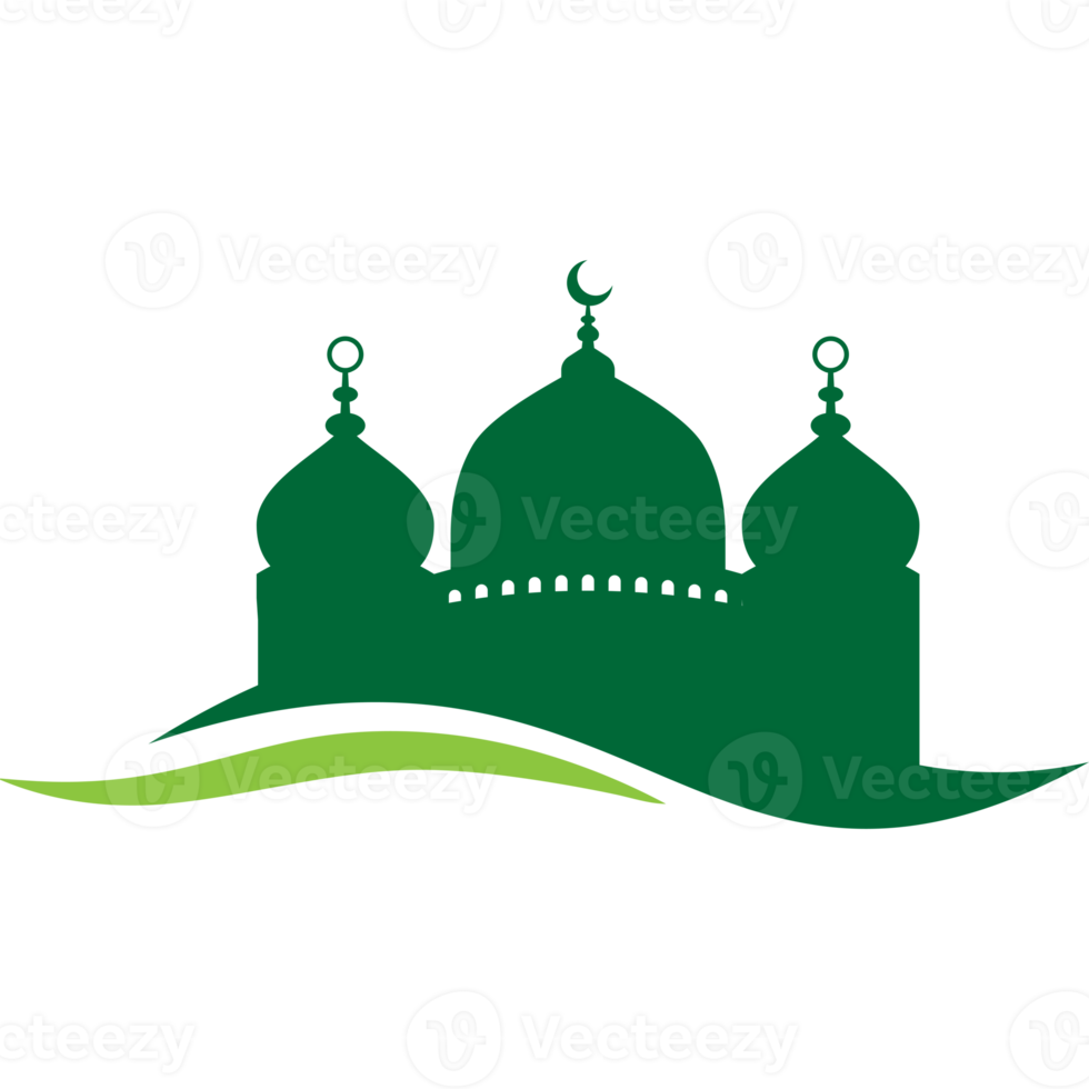 moskee icoon ontwerp silhouet png