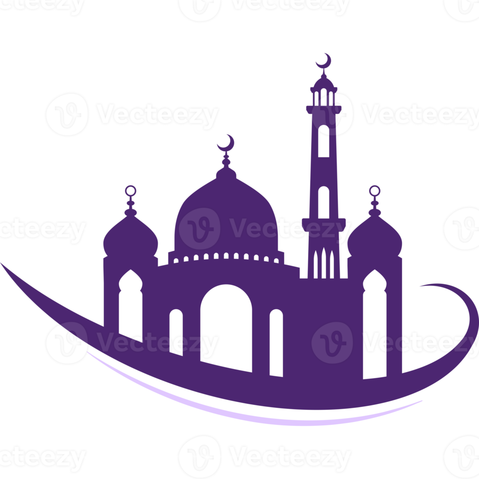 Moschee-Icon-Design-Silhouette png