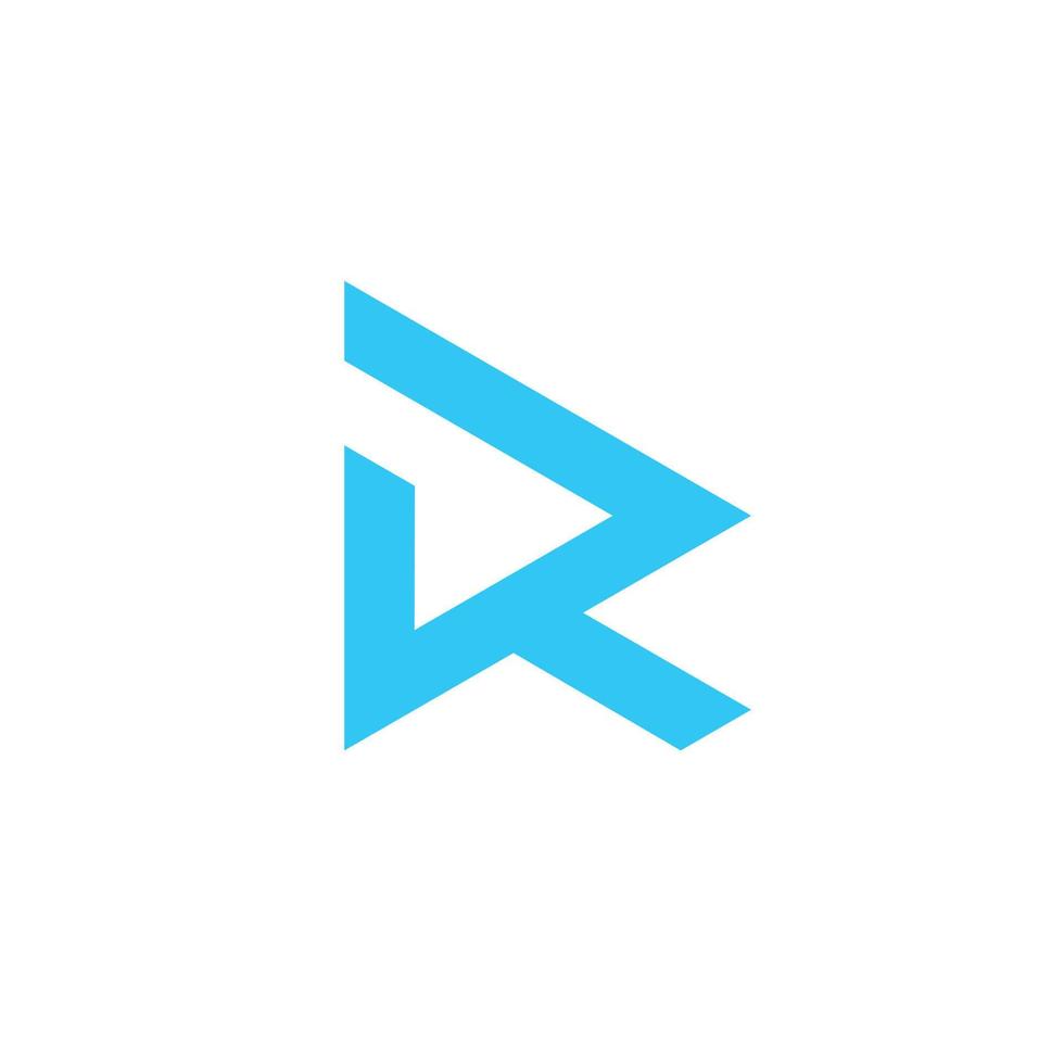 Letter R Icon Vector Logo Template Illustration Design Pro Vector