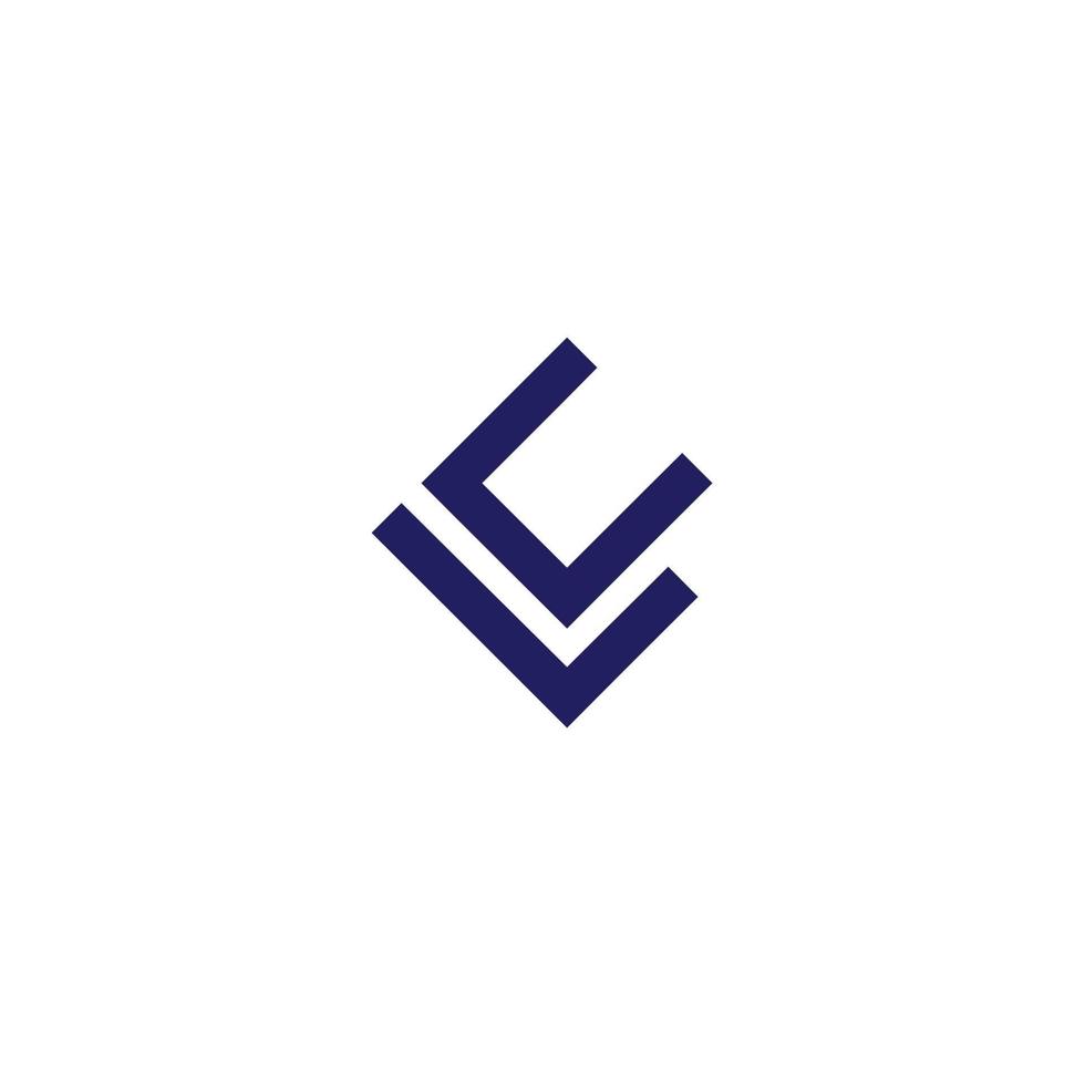 letra inicial lcicon vector logo plantilla ilustración diseño pro vector