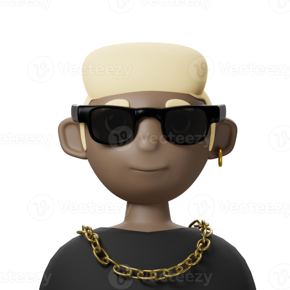 seguridad avatar 3d png