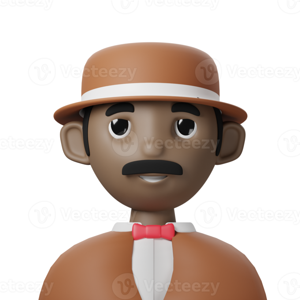 3d avatar jazz musica fan png