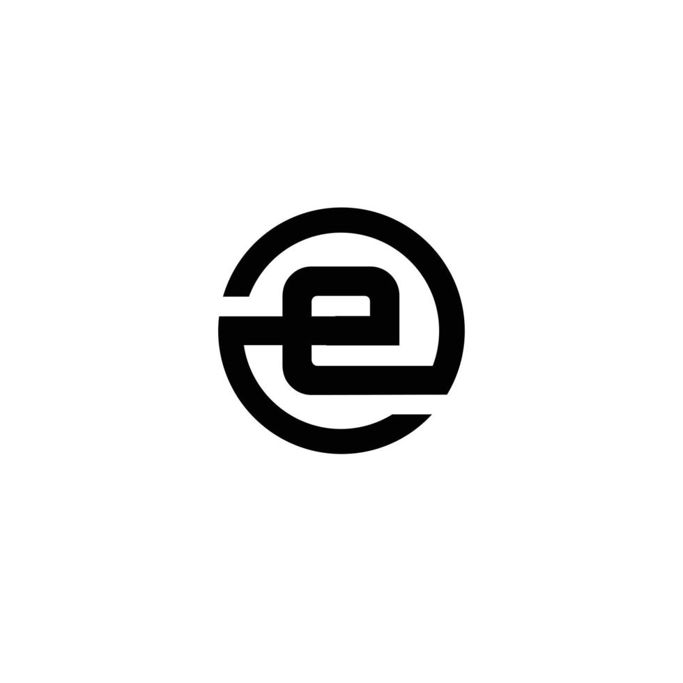 Initial Letter E Icon Vector Logo Template Illustration Design Pro Vector