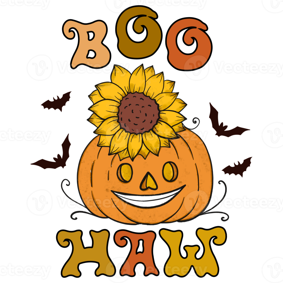Halloween Doodles Clipart set witch party png