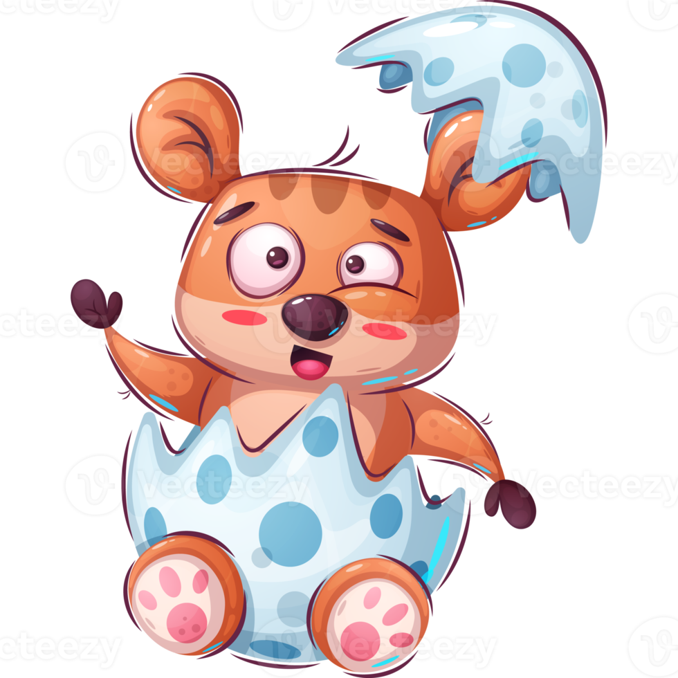 Cartoon character hamster birth png
