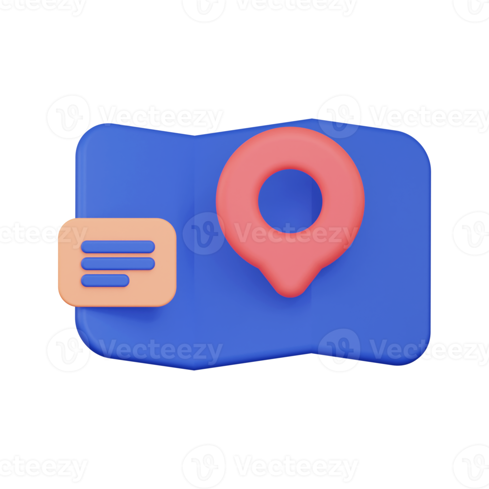 3d map pin icon png