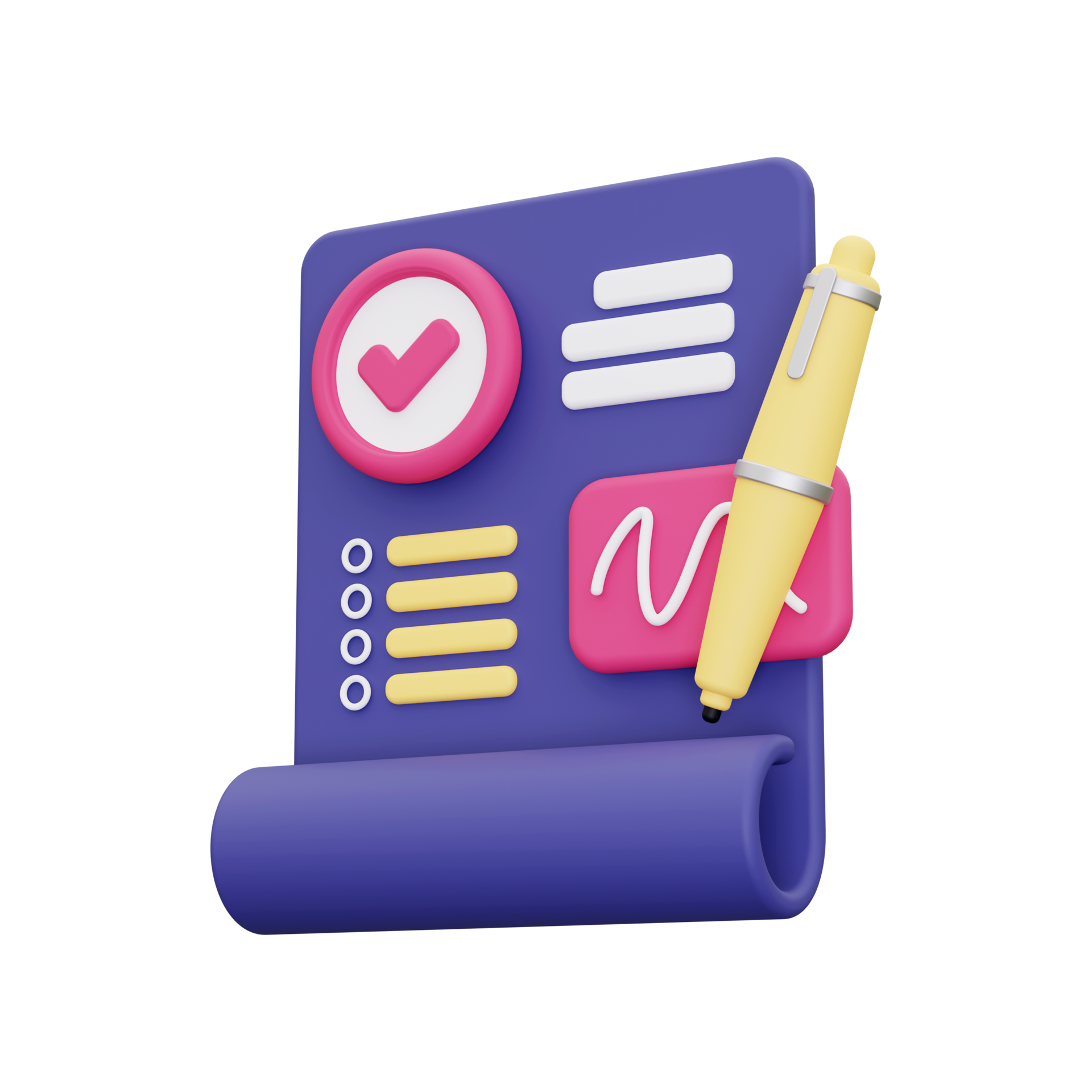 3d Delivery List Icon 10871841 PNG