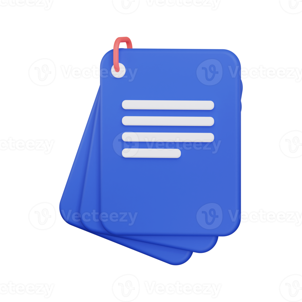3d note icon png