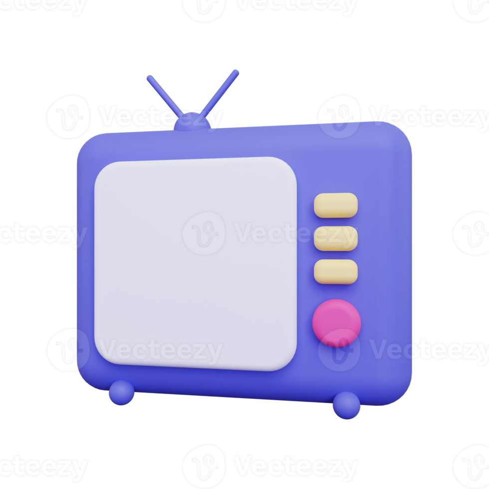 3d television icon png