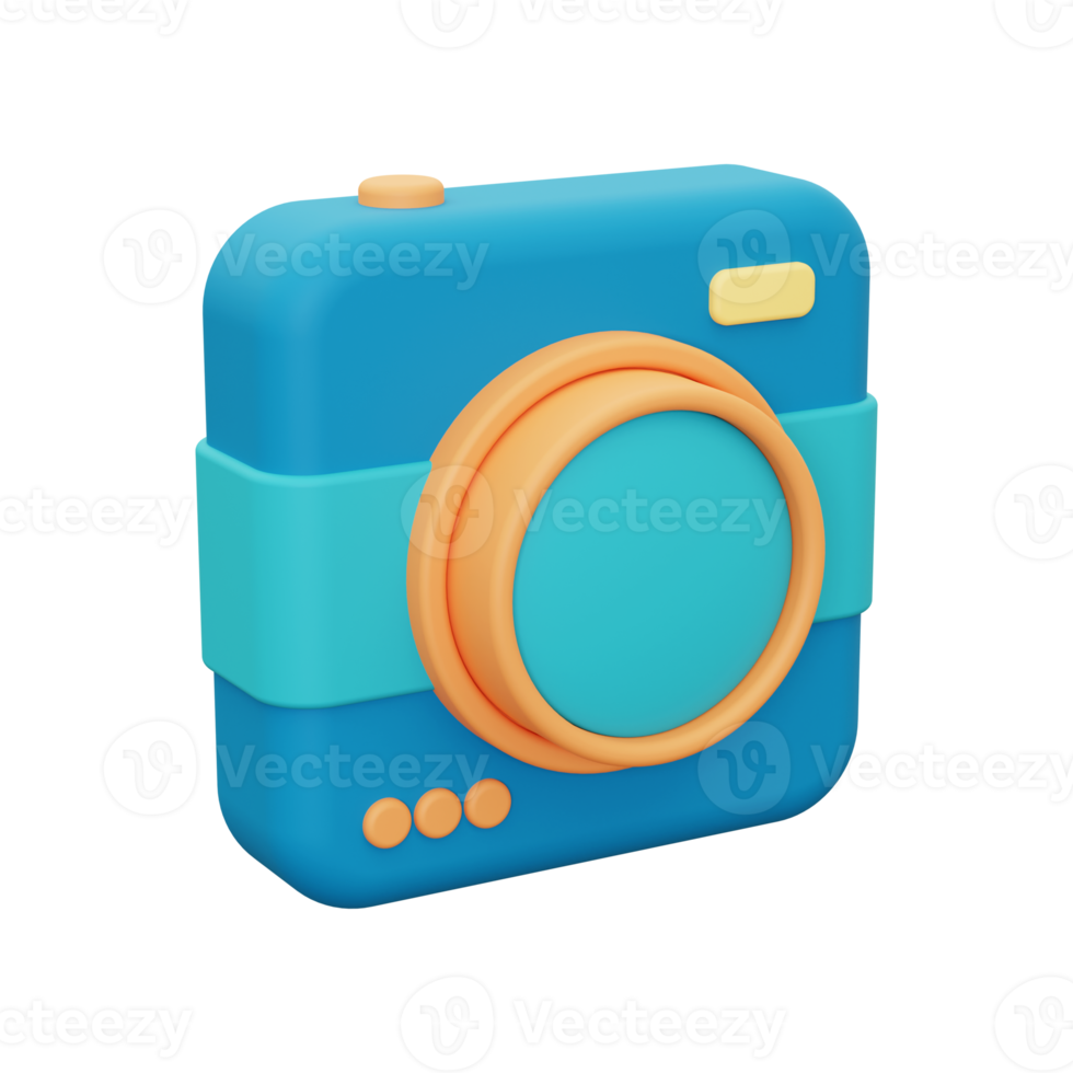 3d pocket camera icon png