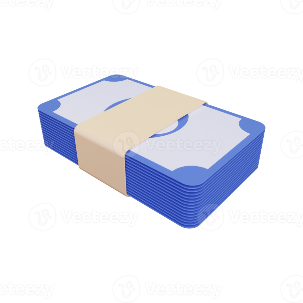 3d cash concept illustration png