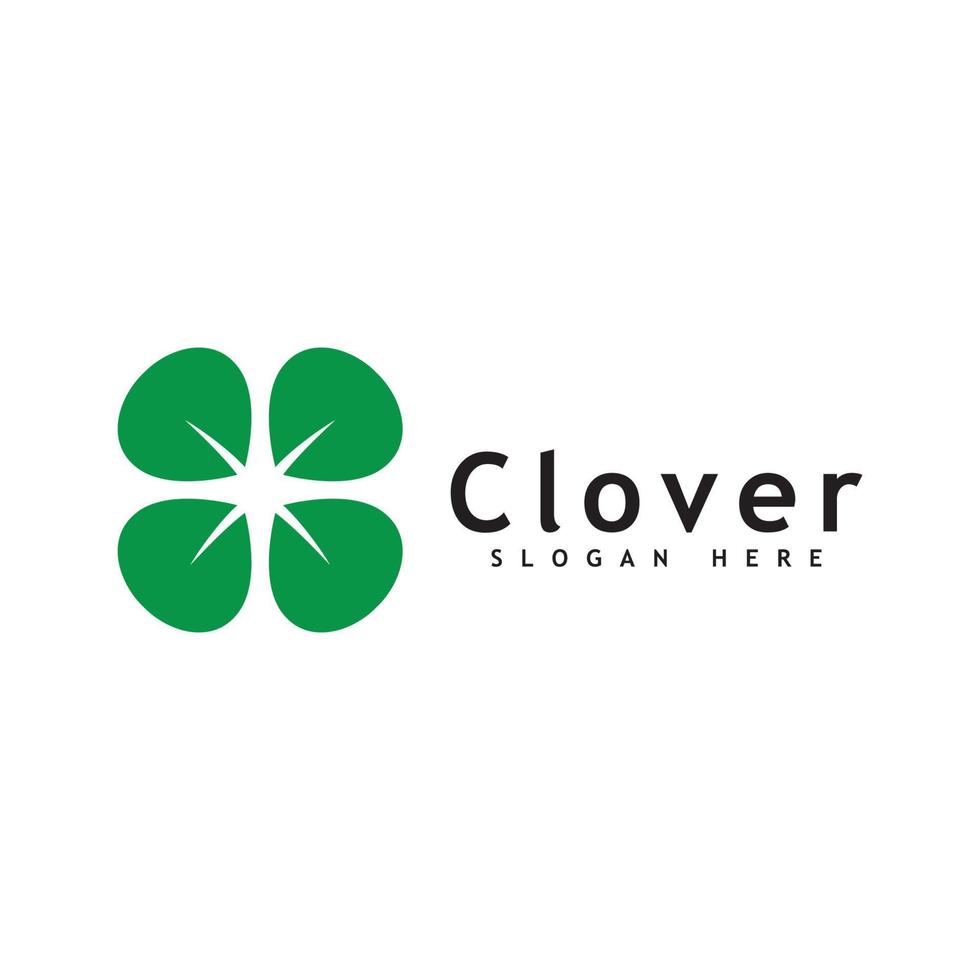 Clover Leaf Logo Template Design vector