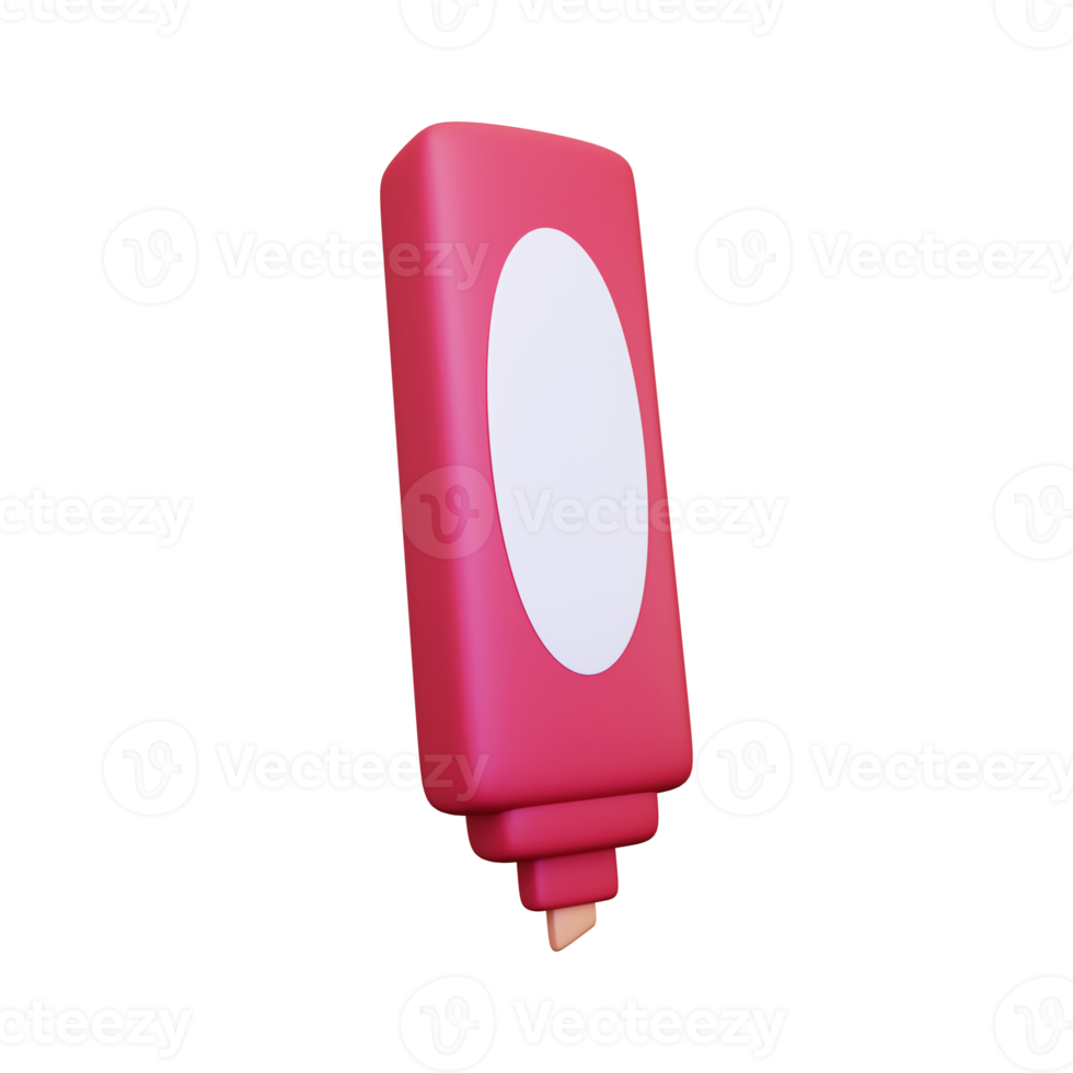 3d Highlighter icon png