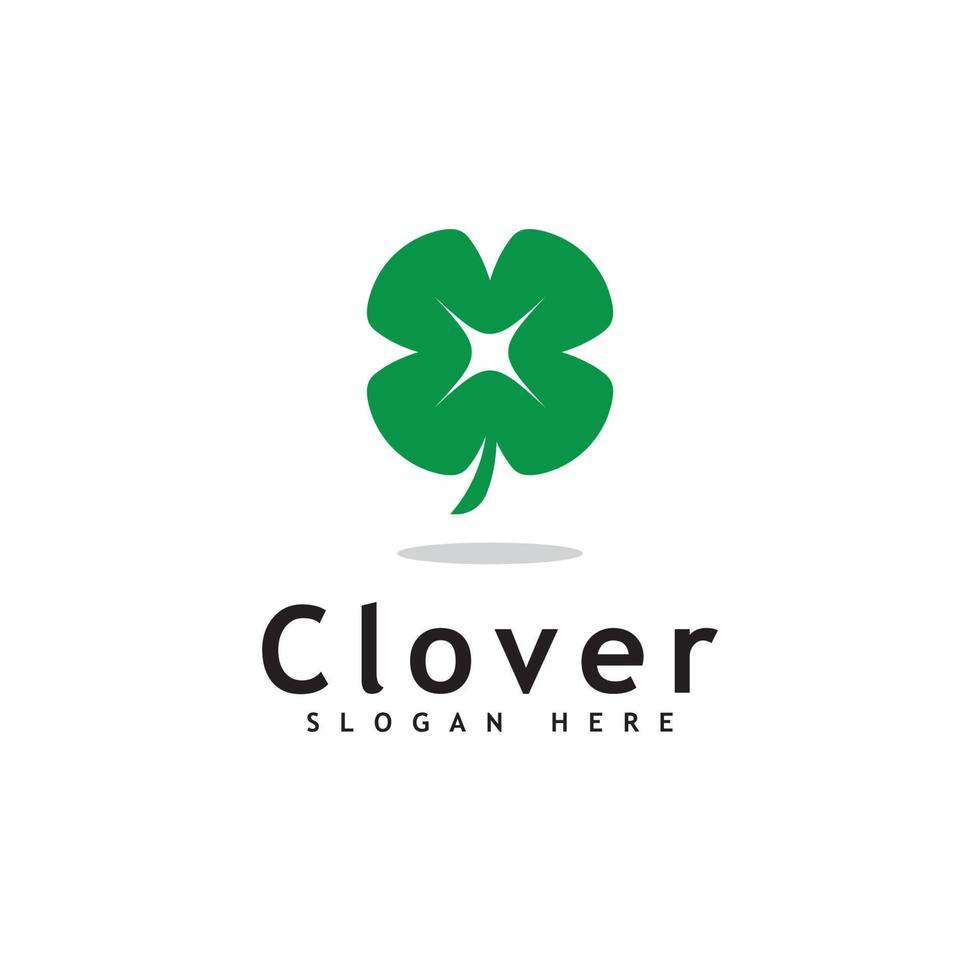 Clover Leaf Logo Template Design vector