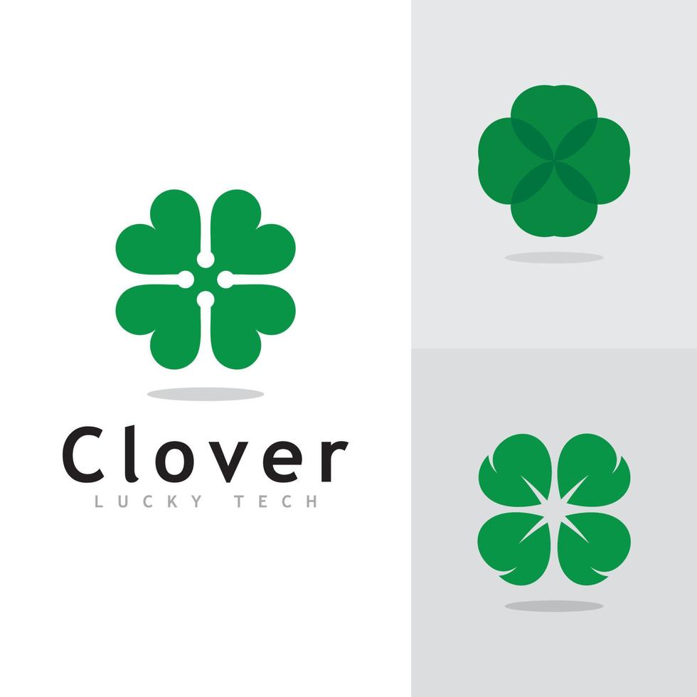 Clover Leaf Logo Template Design vector