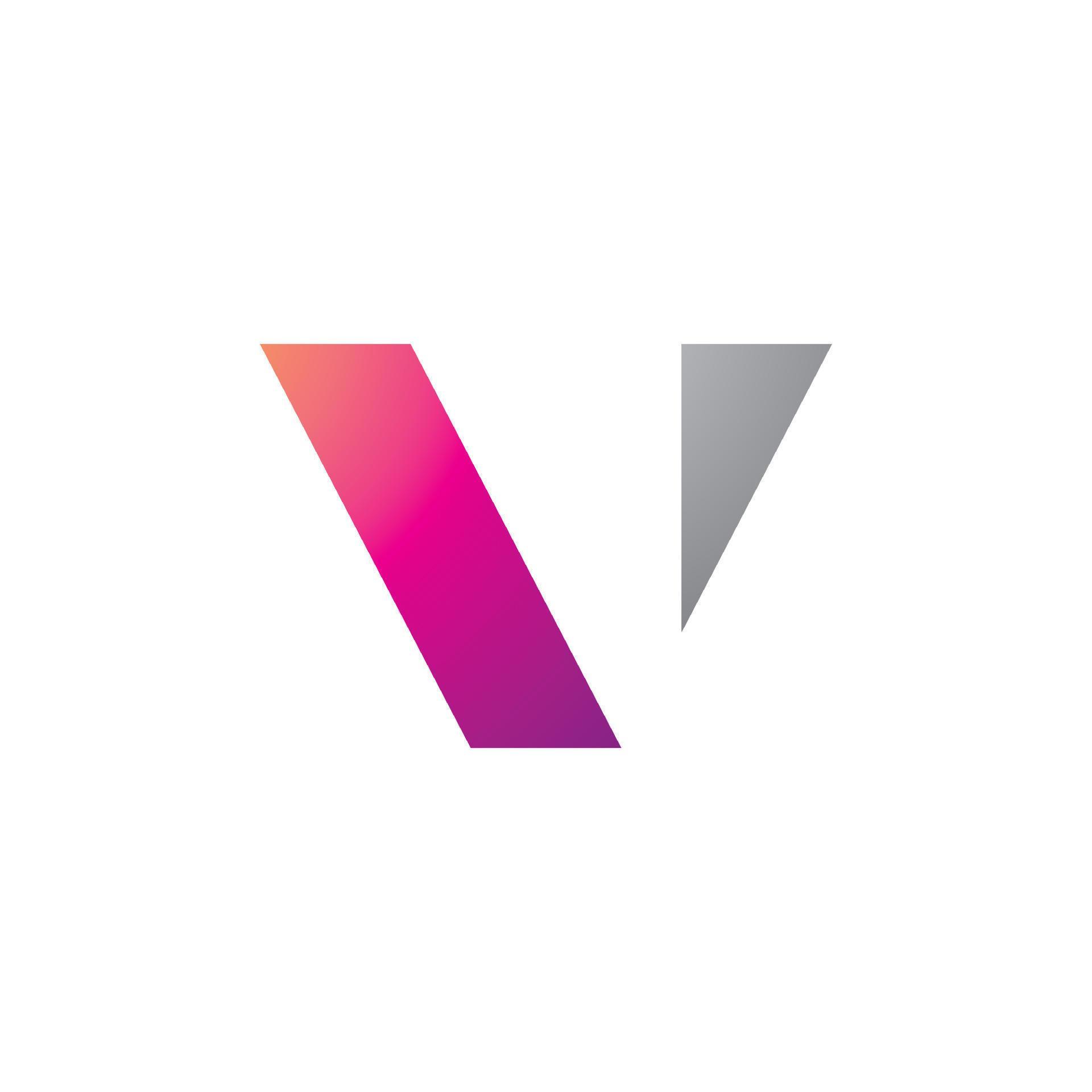 V Logo Design and template. Creative V icon initials based Letters in ...