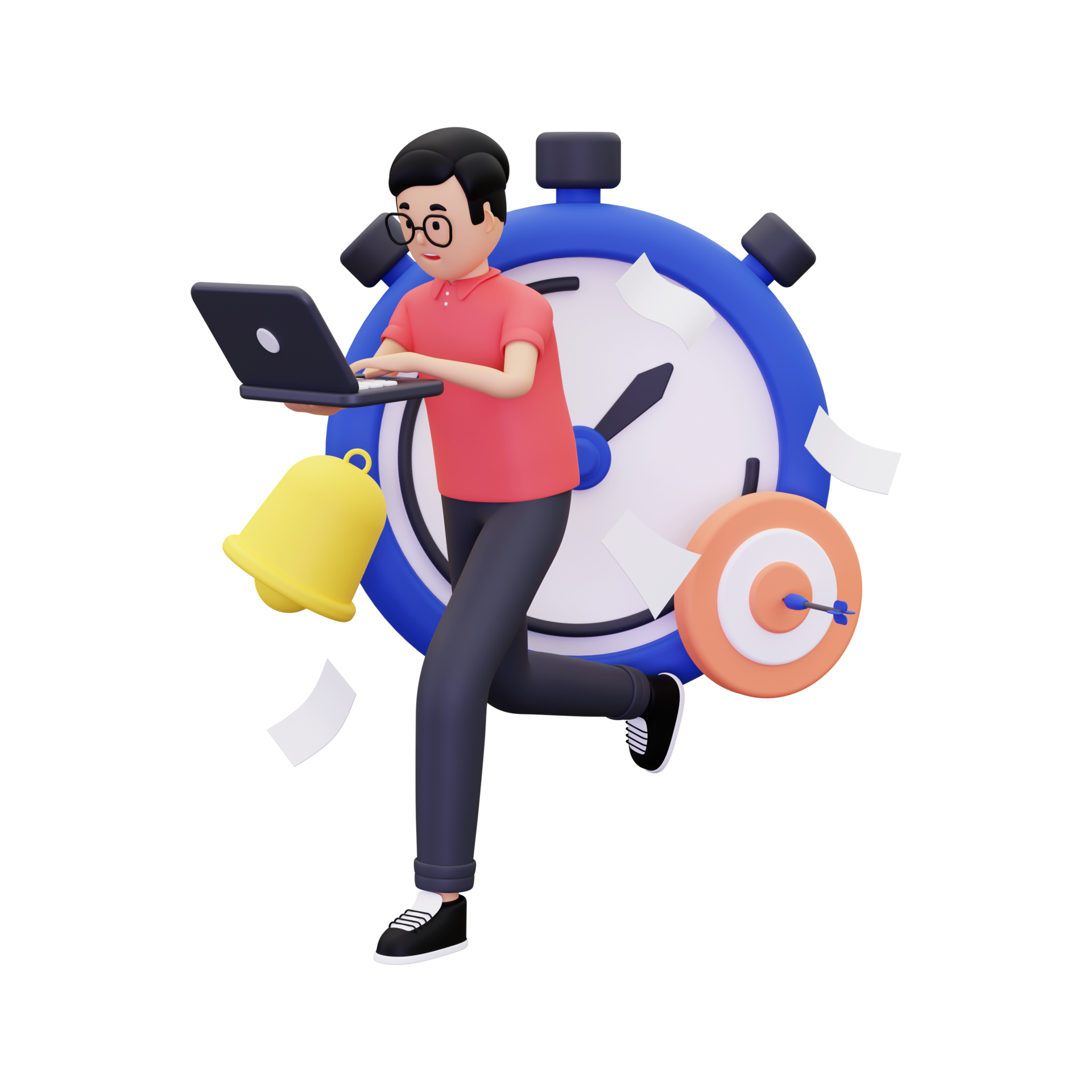 3d Finish Work Targets On Time 10872793 PNG 3d-finish-work-targets-on-time-10872793-png
