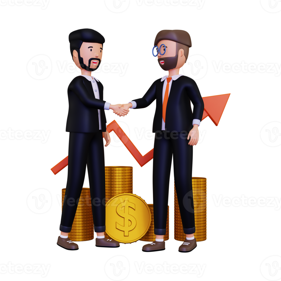 3d Financial Deal png