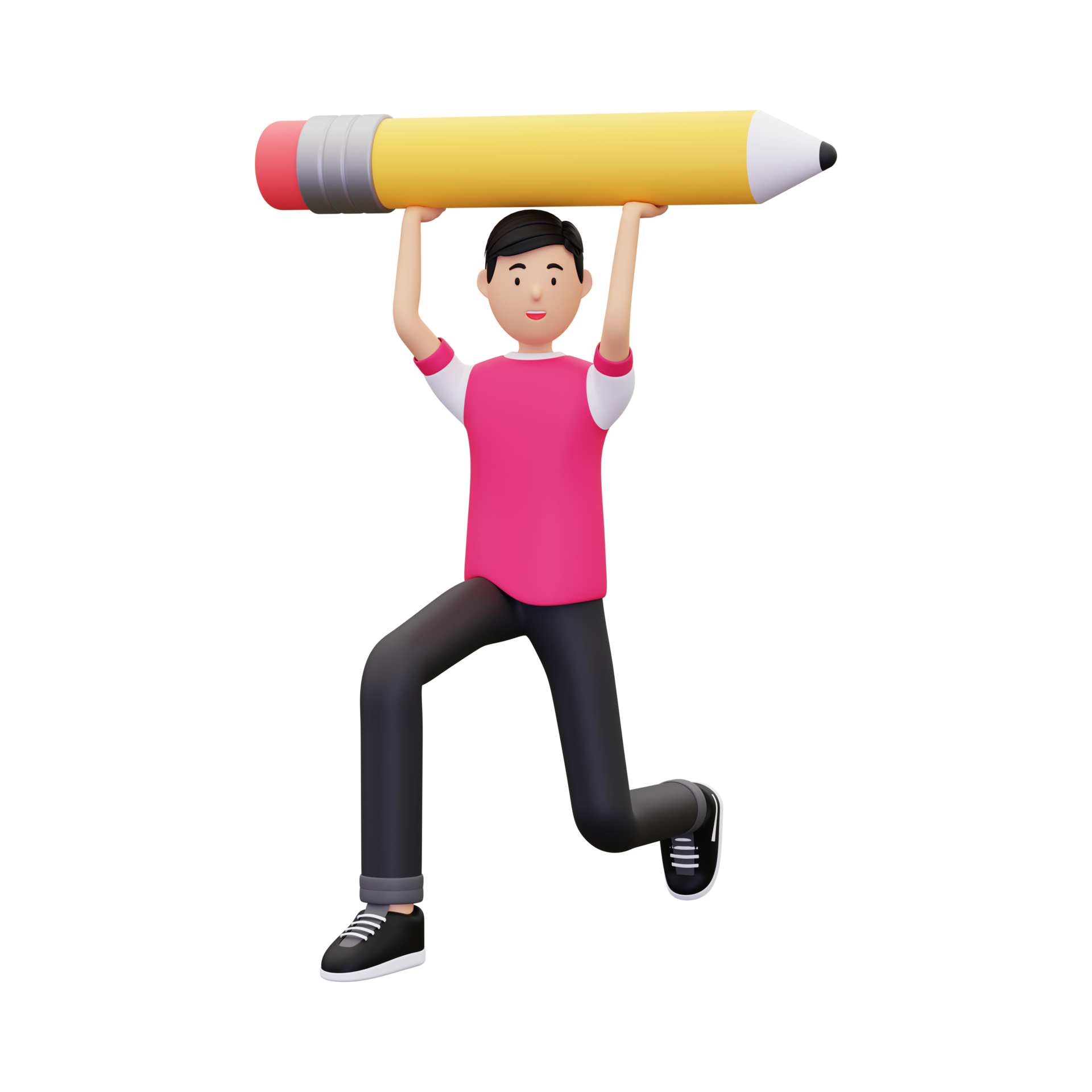 3d Man Lift Large Pencil 10872892 PNG forklifts-for-sale-in-hoyt-lakes-minnesota-facebook-marketplace