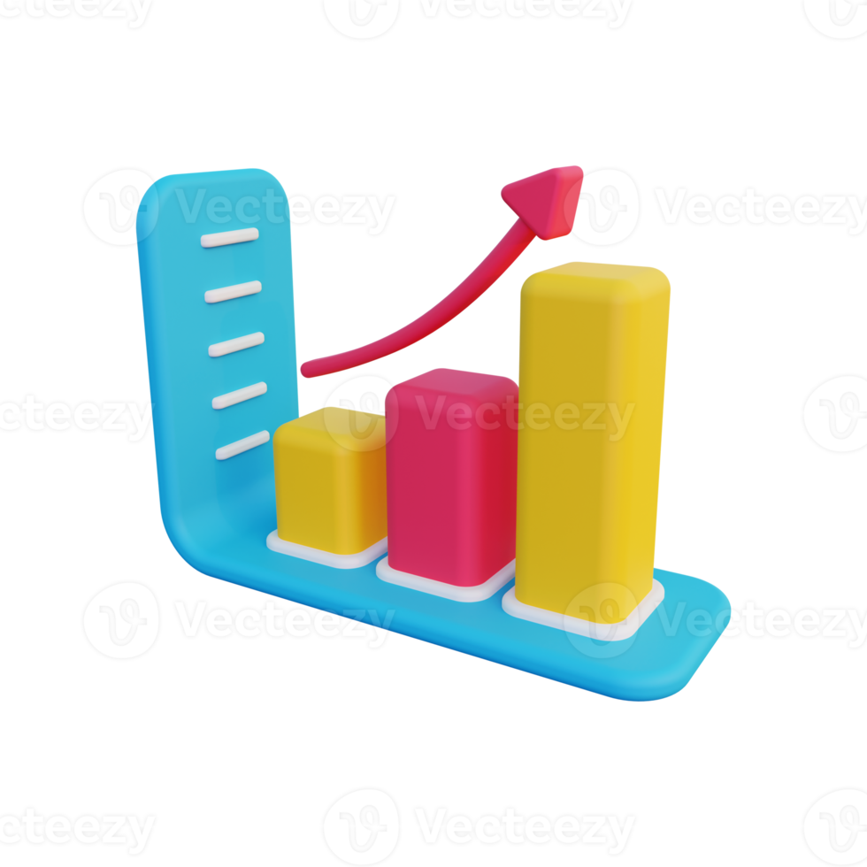 3d bar chart png