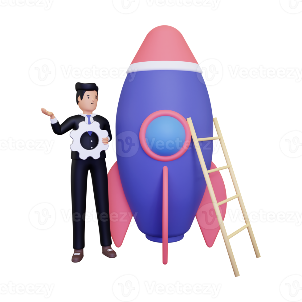 3d Startup development process png