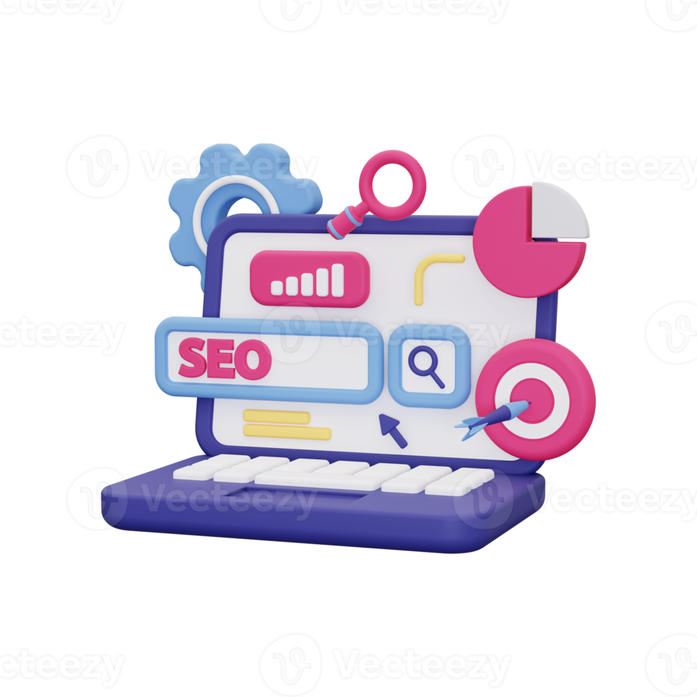 3d Seo Package icon png