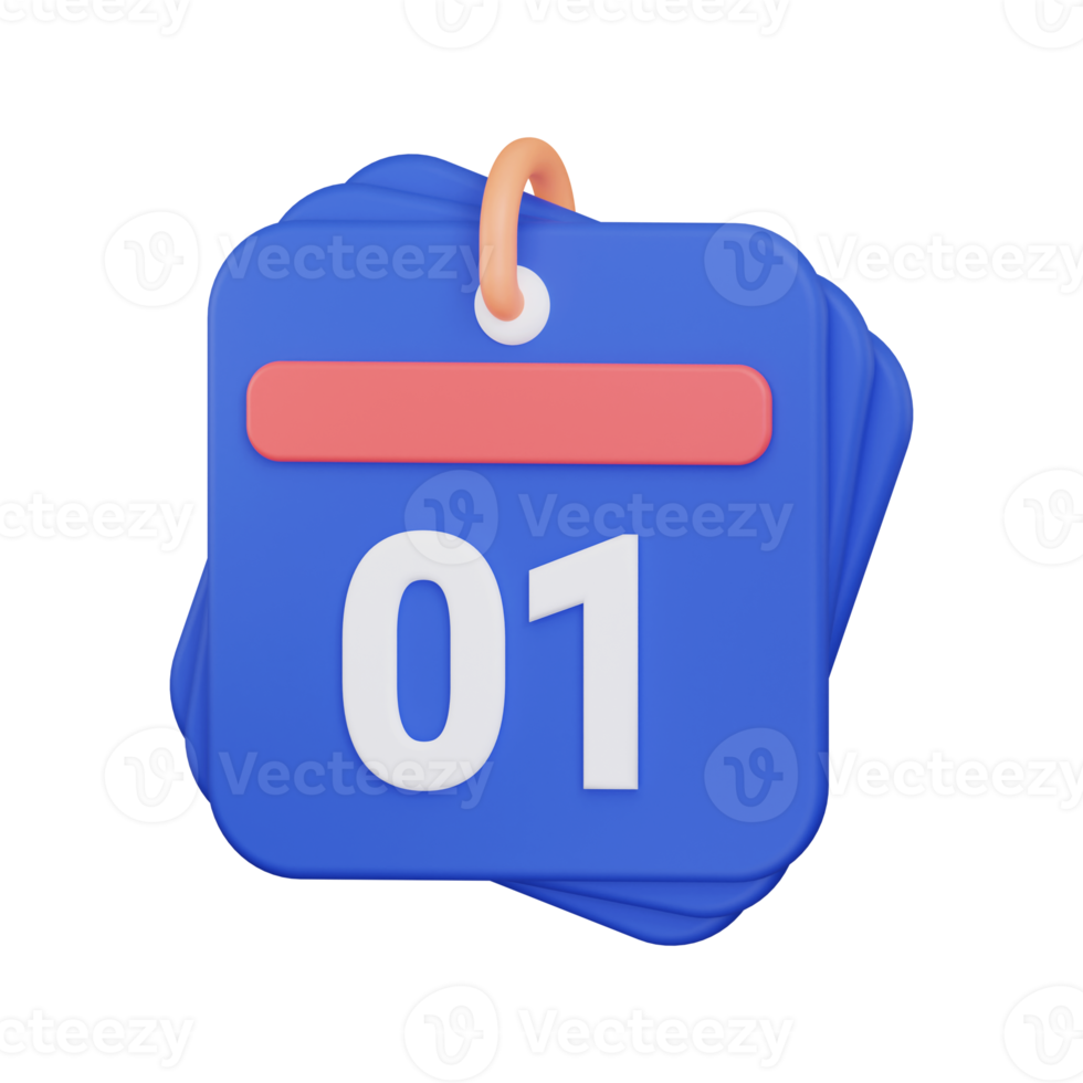 3d calendar icon png