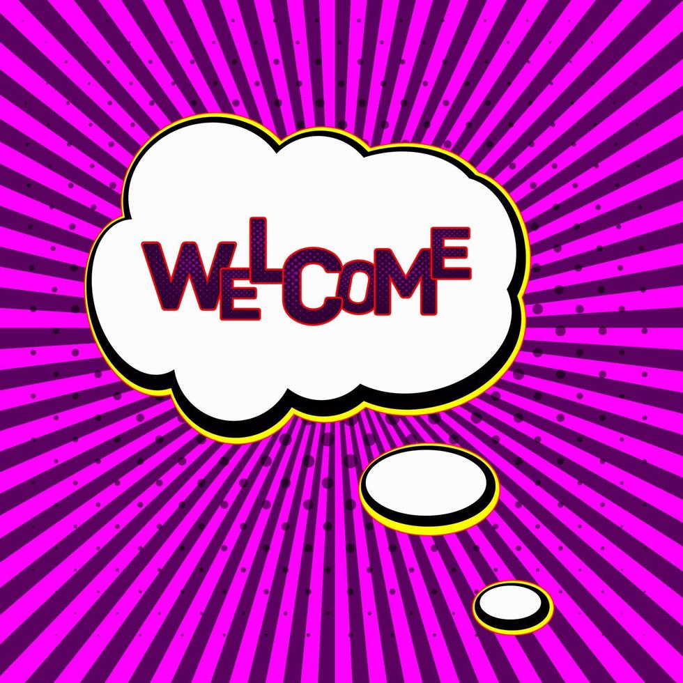 pop art greeting vector