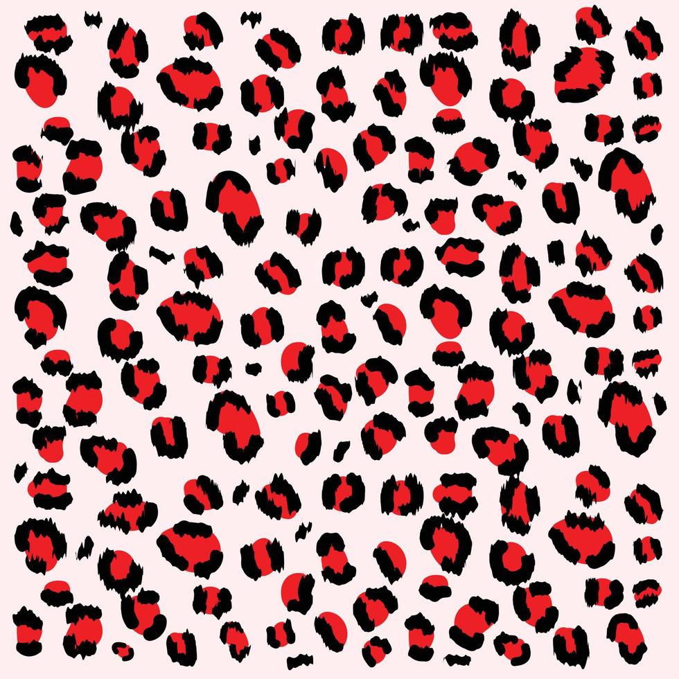 piel de animal con patrón de leopardo rojo de huawei, fondo de África, textura de piel sin costuras, patrón de leopardo, textura de piel, patrones sin costura de piel de animal leopardo vector