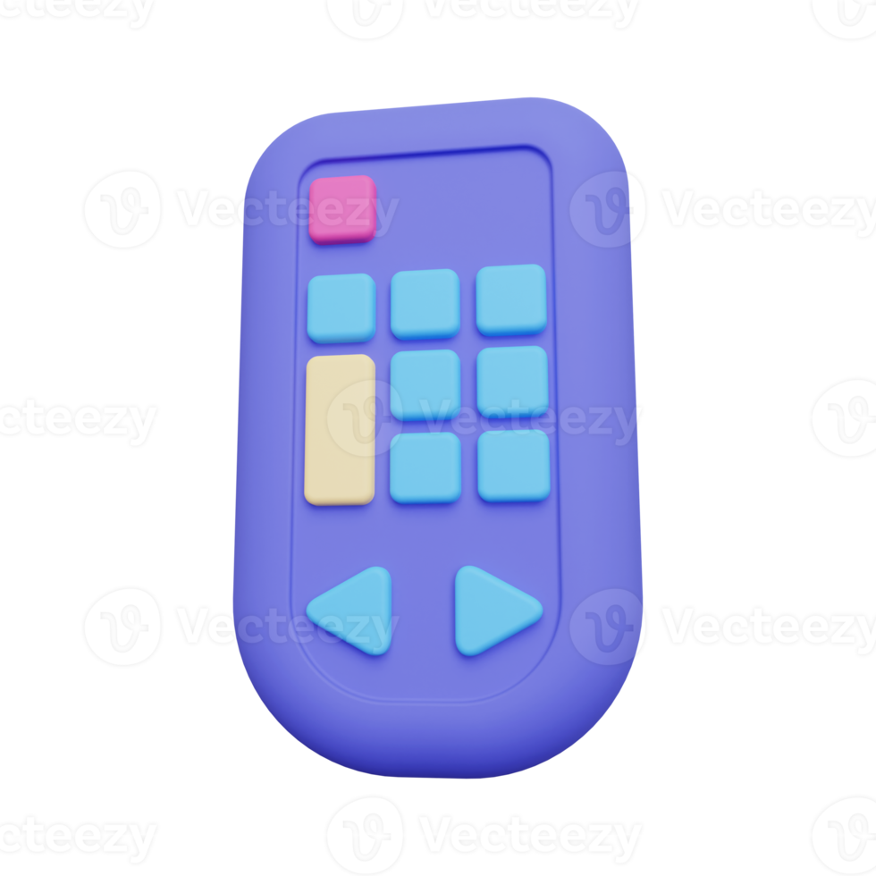 3d Remote Control icon png
