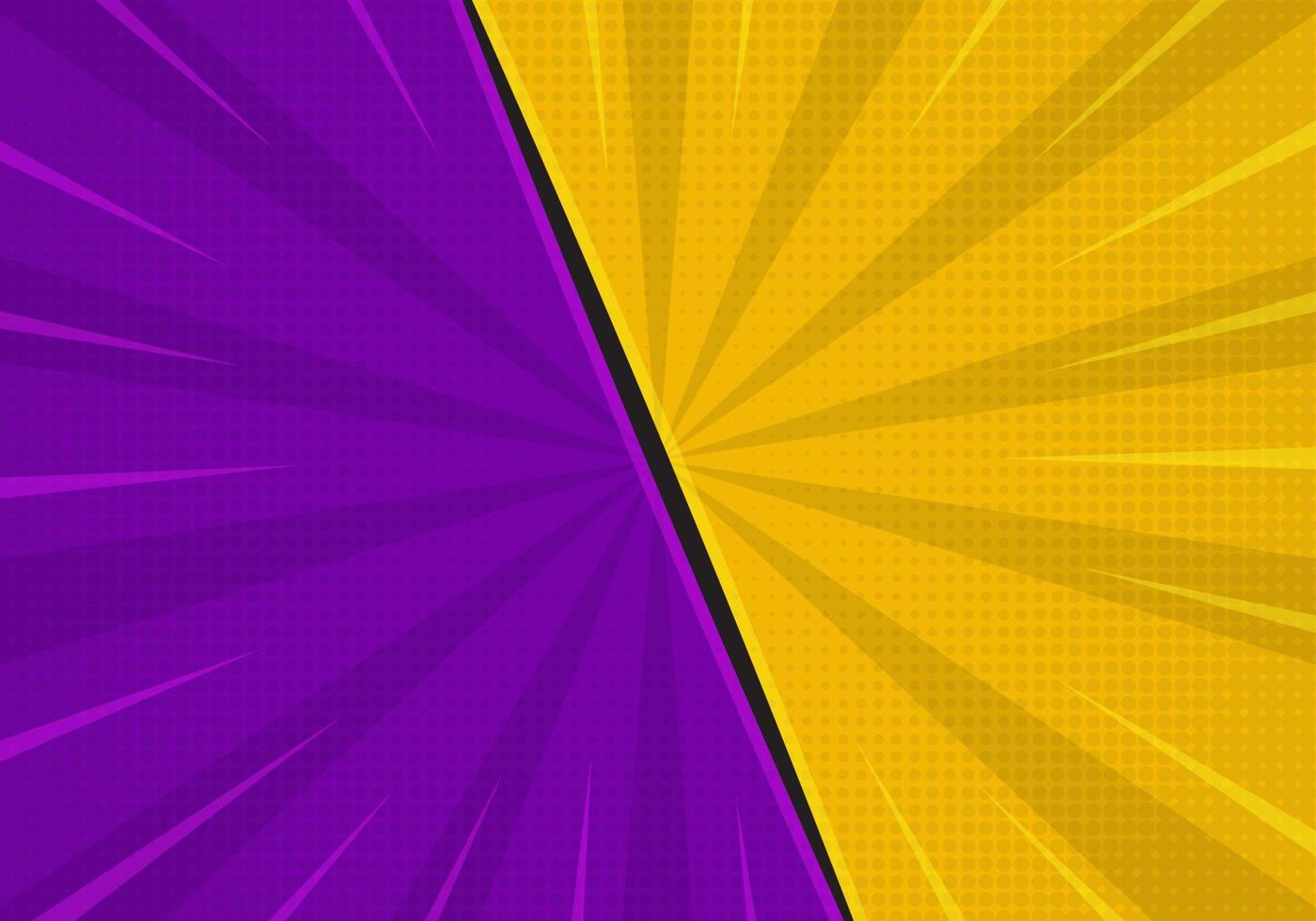 Comic style flat background. Versus Comic Background vector