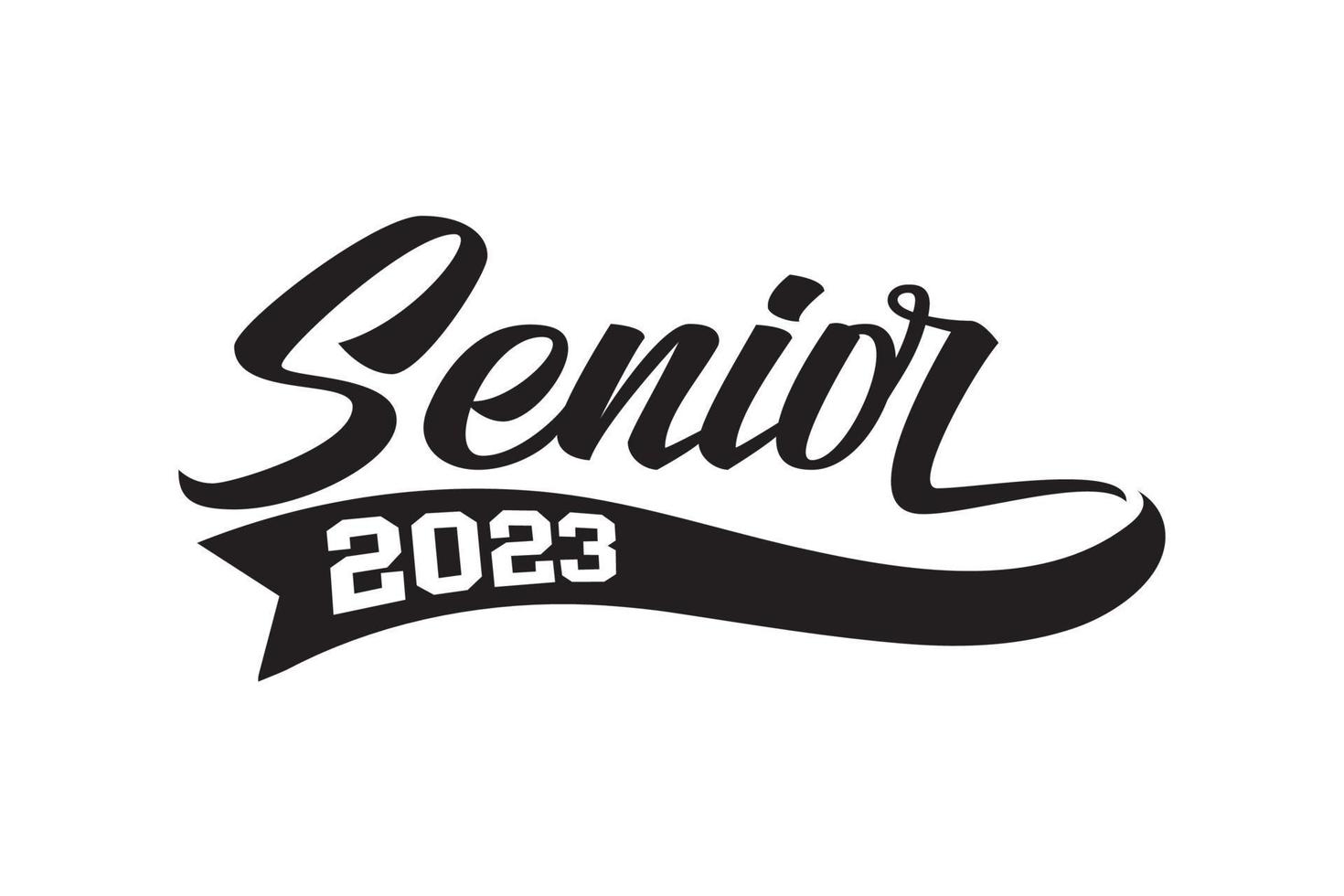 Senior 2023 , Graduation CLASS OF 2023 vector