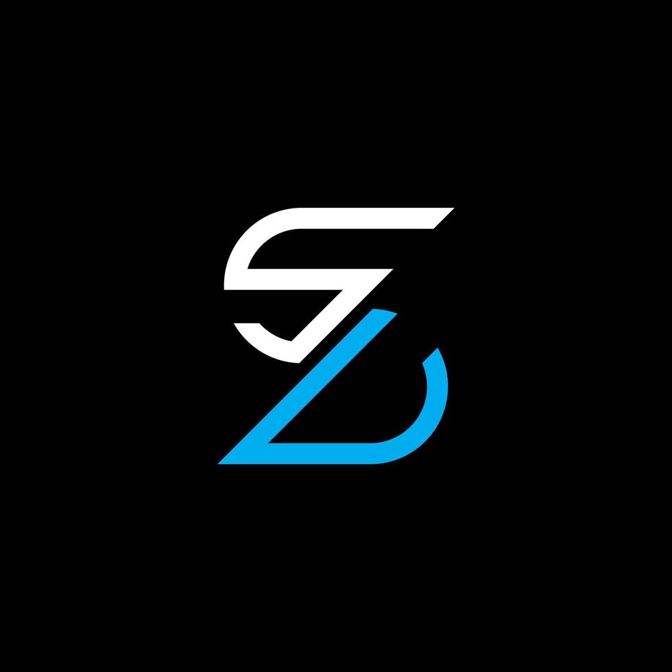SU letter logo creative design with vector graphic, SU simple and modern logo.